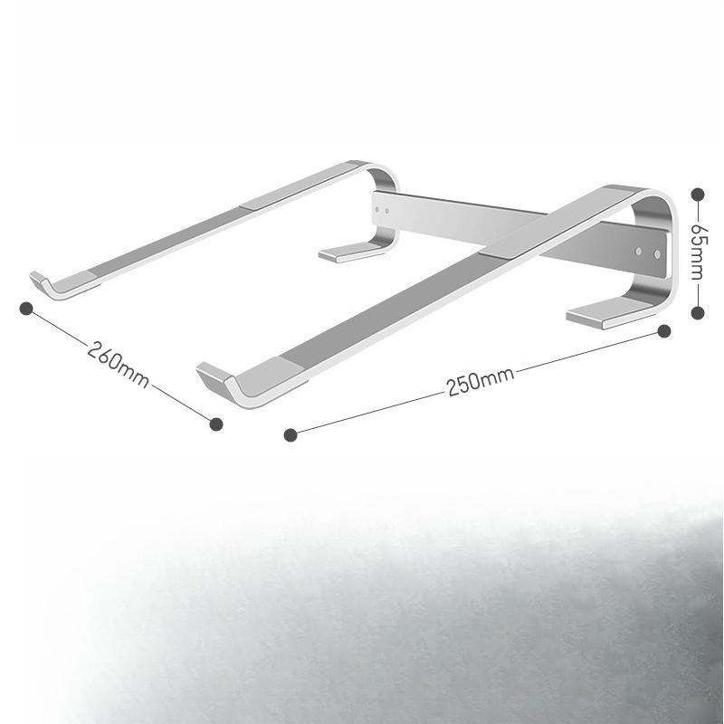 Aluminum Alloy Tray for Notebook Computer Stand, Multi-functional and Universal