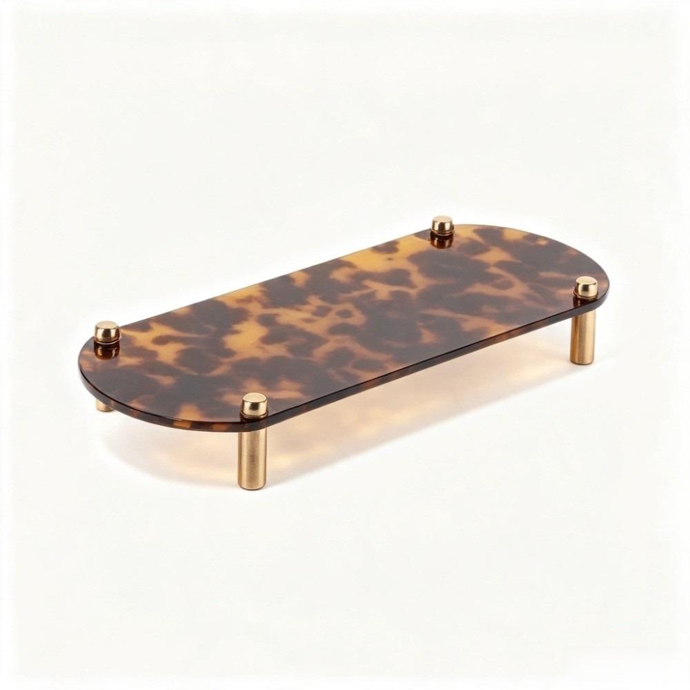 Durable Vanity Tray Lightweight Jewelry Tray Dresser Decor Storage Box Bedroom