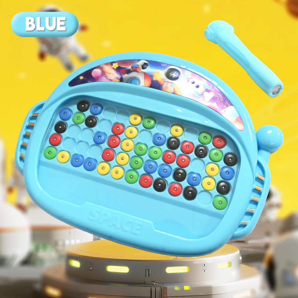 Children's Magnetic Doodle Board with Pen & Beads Drawing Toy for Kids Educational Boy Girl Montessori Educational Toys Gifts
