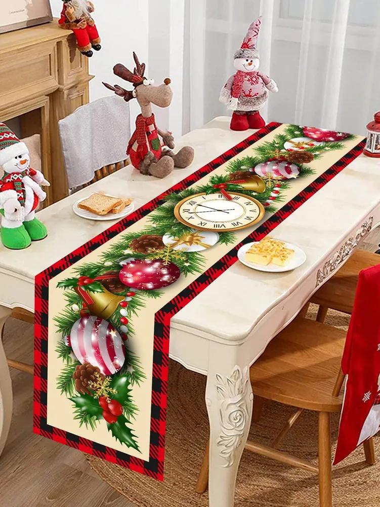 Table track 35x180 cm polyester anti-slip coating multi-colored