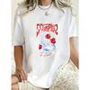 Oversized T Shirt Black Scorpion And Roses Graphic Print With Text For Casual Wear