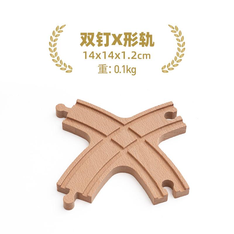 Drewniane Tory Kolejowe Zabawki Tory Kolejowe Akcesoria Łącznik Drogi Kolejowej Drewniany Łącznik Mostu Toru Kolejowego Zabawki