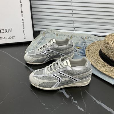 Outdoor Runaway Inner Height Increase Women's Autumn New Mesh Breathable Tide Casual Shoes