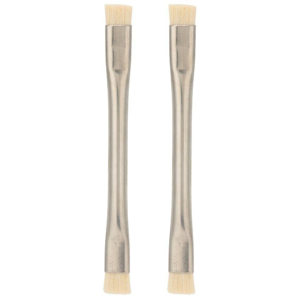 2Pcs Double Head Anti-static Brush Short Bristle Phone Tablet Repair Tool  Phone Accessories