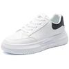 Men White Flat Sneakers  New Trend Leather Breathable Sports Shoes For Men Tenis Shoes Spring Autumn Low-top Board Sneakers