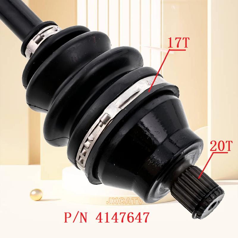 For POLARIS HAWKEYE 300 INTL & POLARIS SPORTSMAN 300 400 HO 1332340 1332341 CV Axle Driveshaft Rear Front  CV Joint Plunging Kit