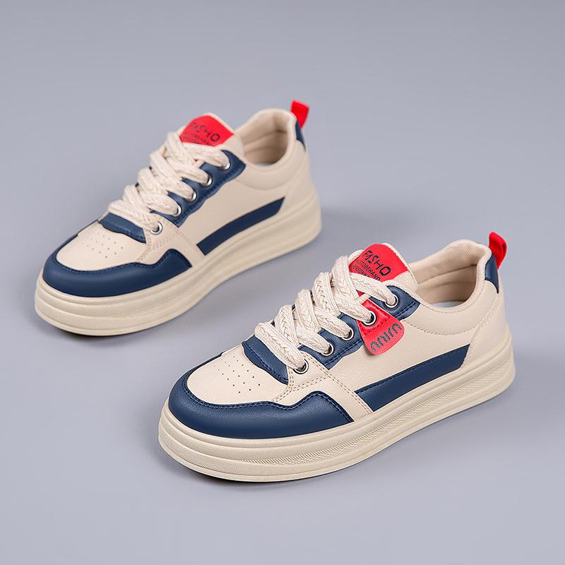 2025 new spring and autumn versatile soft-soled women's German training shoes, student fashion flat-soled single shoes, niche sports board shoes