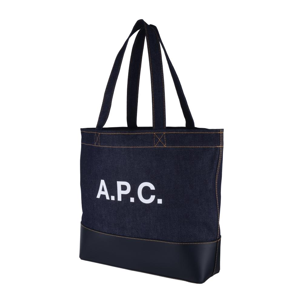 Apc AxEl DEnim E W totE Bag Coddp M61917 Iak Dark Navy