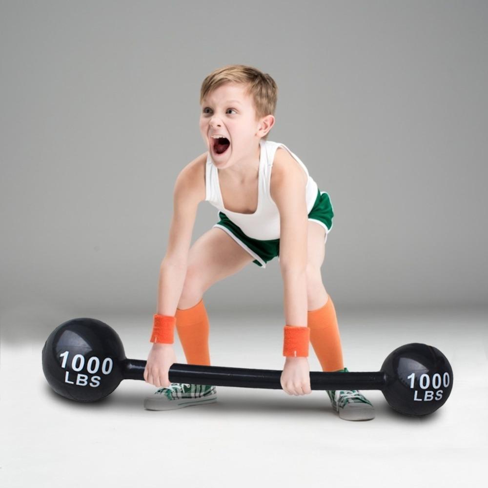 Spielzeug Fitness Hantel Spielzeug Verdicktes Sportspielzeug Aufblasbarer Ball Aufblasbare Hantel Spielzeug