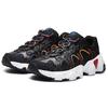 New FILA Jagger Retro Running Shoes Black/Orange F12M031402FBO