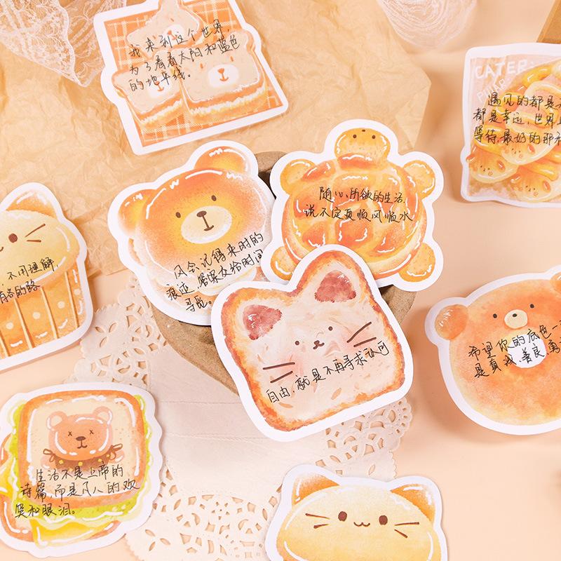 Cute Cartoon Alien Student Memo Sticky Notes