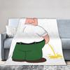 Stylish Peters Griffins Blanket Soft Flannel Relax Throw Blanket Machine Washable
