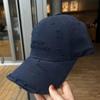 2025 Embroidered Letter Ripped Baseball Cap with Widened Brim for a Slimmer Look - Unisex Casual Soft Top Cap