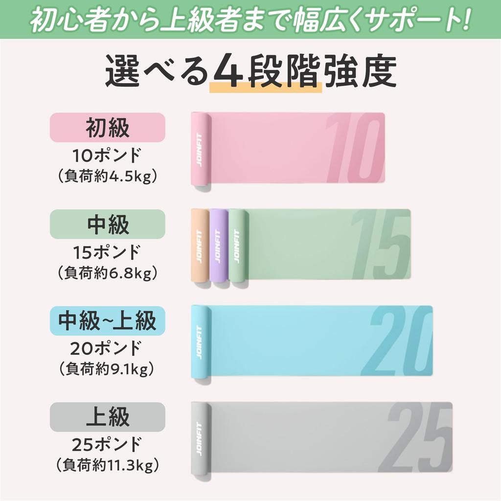 JOINFIT 2m Purple Flex Band for Intermediate Pilates Core Inner Muscle Ideal for Home Reduces Strengthens Upper Abdominal Weight and Shaping