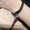 Couple Bracelets Pair Magnetic Attraction Woven Bracelet Lucky Red String Best Friend Student Gift for Boyfriend Magnetic Attraction