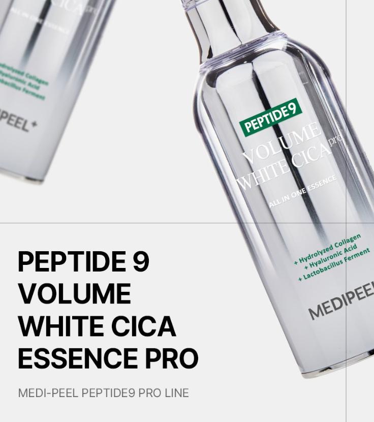 Medi-Peel Peptide9 Volume White Cica Essence Pro 100ml – Hydration & Brightening
