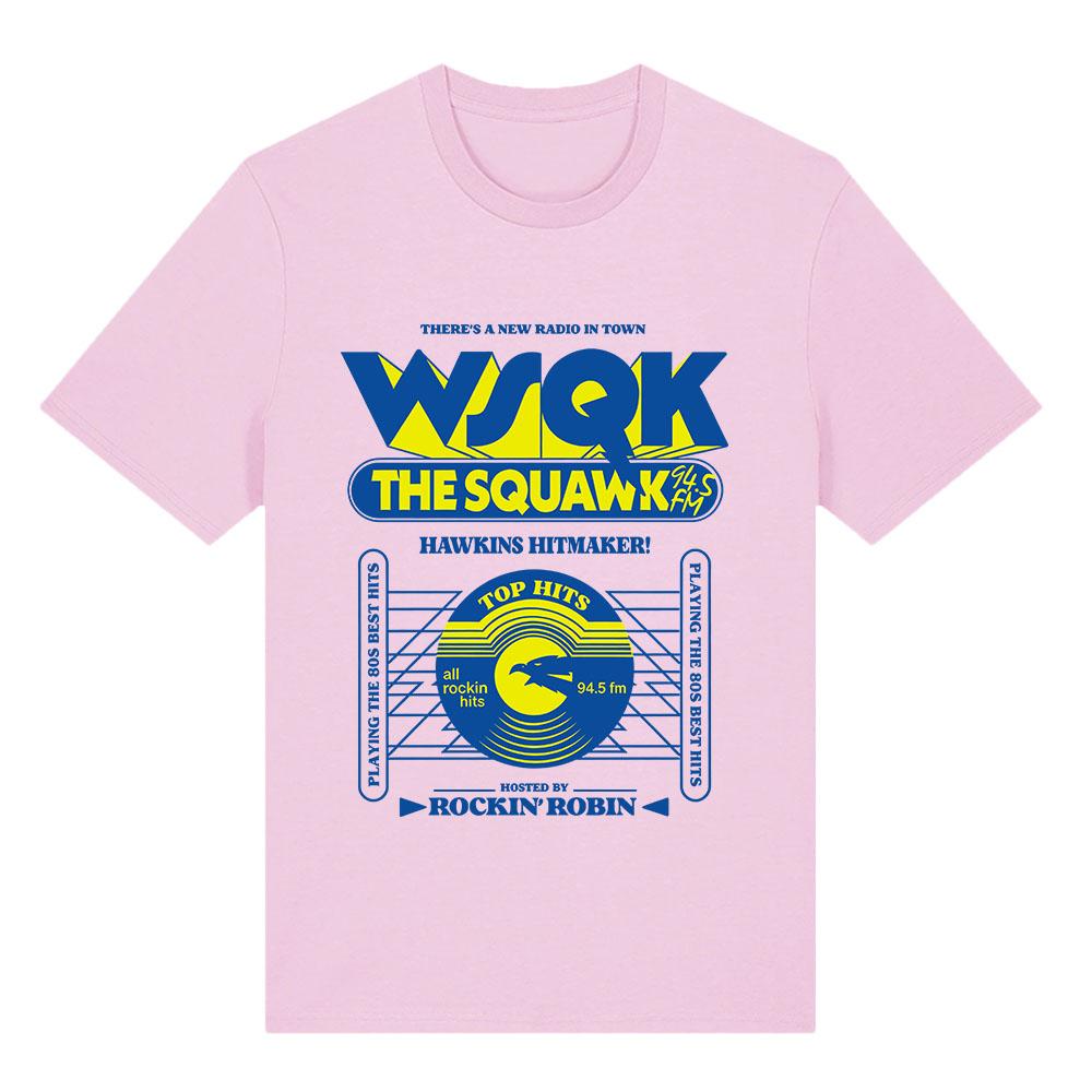 WSQK The Squawk 94.5 FM Μπλουζάκια Δώσε Με Τηλεμεταφορά Μπλουζάκια Αυτός ο Τόπος Χάλια Γραφικό Μπλουζάκι Βαμβακερά Κοντομάνικα T-shirts Streetwear