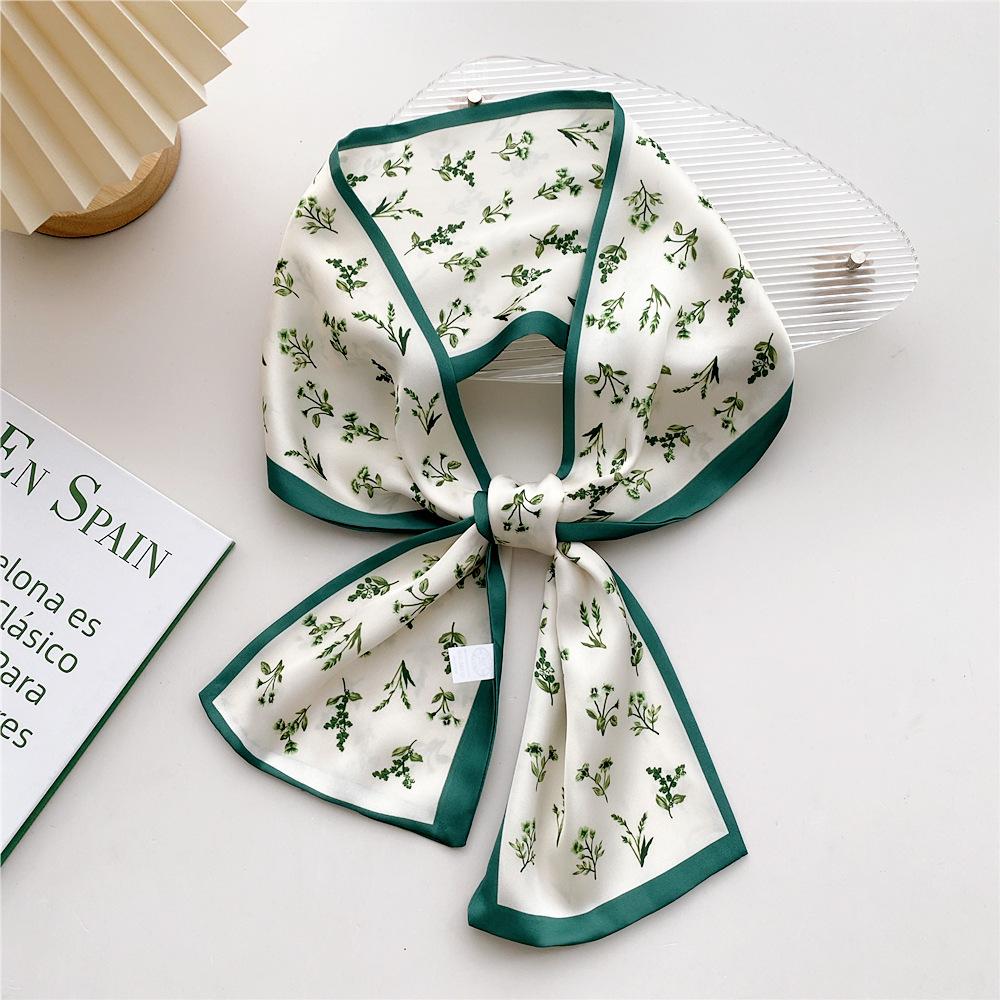 Skinny Neckerchief Long Hair Ribbons Scarfs Women Fashion Headbands Neck Scarves 13x110cm