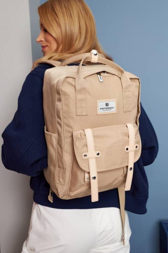 Large Women's Urban Backpack Made of Polyester - Peterson