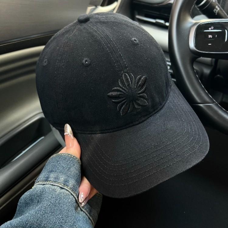 Vintage Embroidered Baseball Hat With Sunshade For Teens And Adults In Stylish Design
