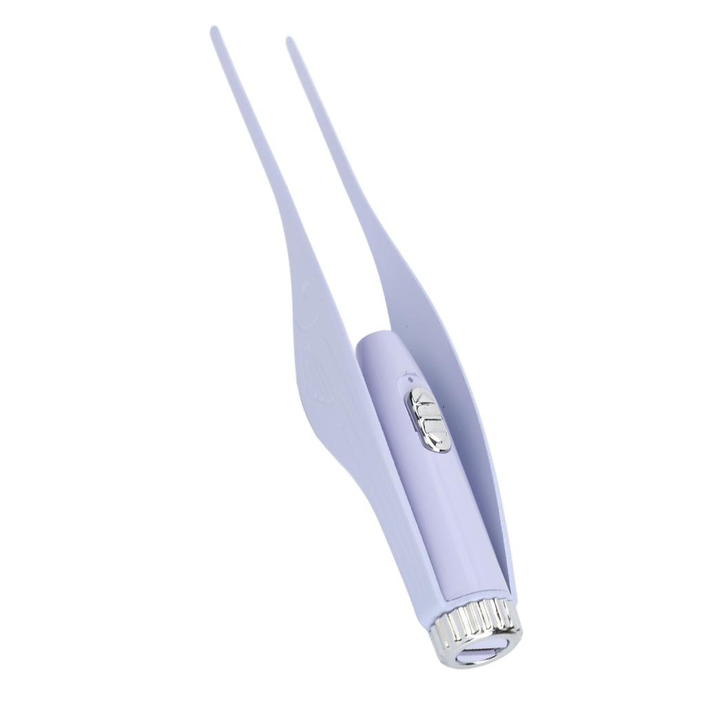 Ear Pick Tweezers USB Rechargeable Ear Wax Cleaner Removal Tool with Light for Kids Adult