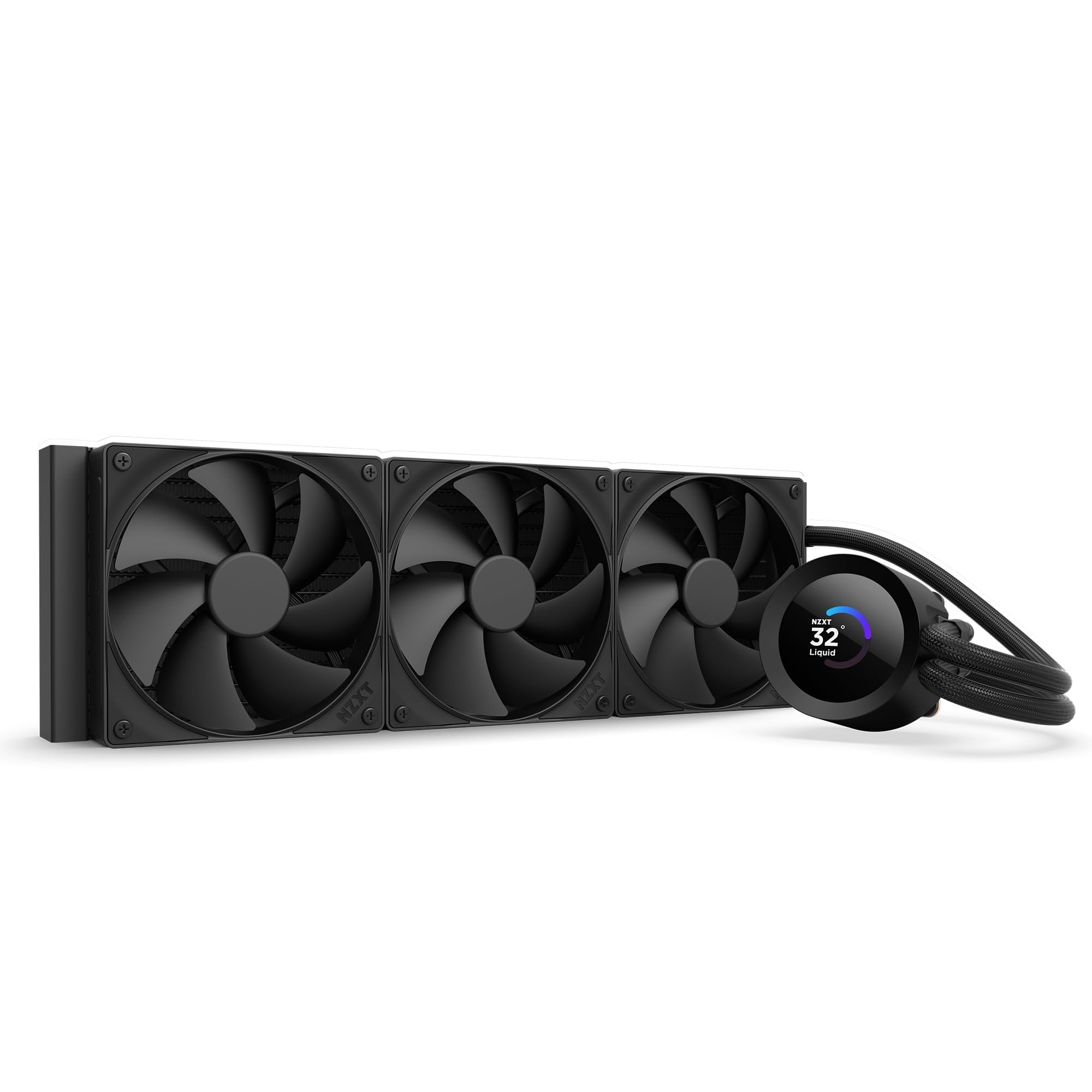 

NZXT Kraken Plus 360 v2 Black Simple Liquid CPU Cooler Black FN2484 RL-KN360-B2 чорний