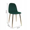 Avellino Green Upholstered Living Room Office Chair