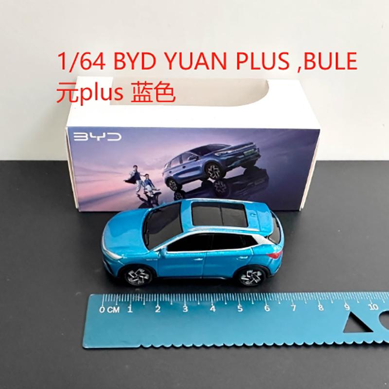 Original 1:64 scale alloy car model BYD Dolphin Song L Yuan up Yuan plus