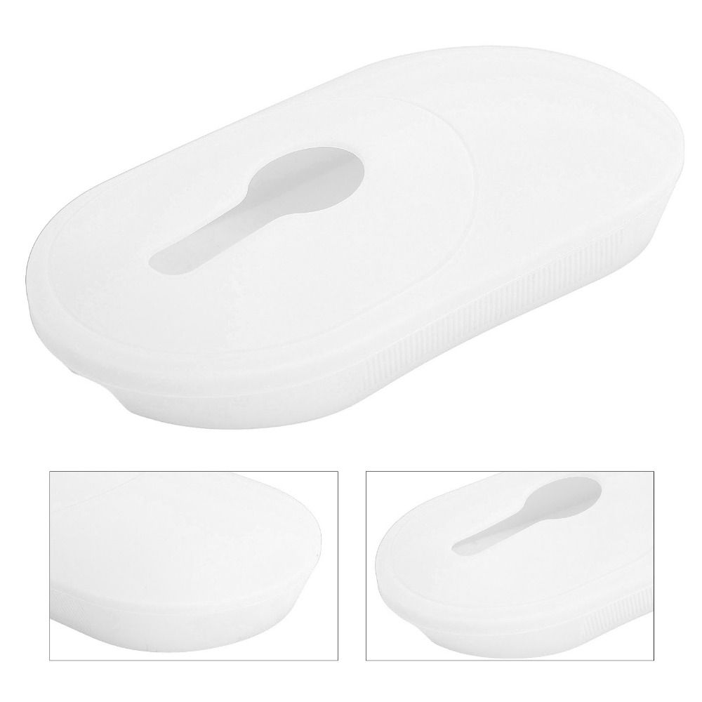 Elastic Silicone Mouse Protective Cover Washable Comfortable Silicone Case Black/White Protective Case for for IFLYTEK Lite