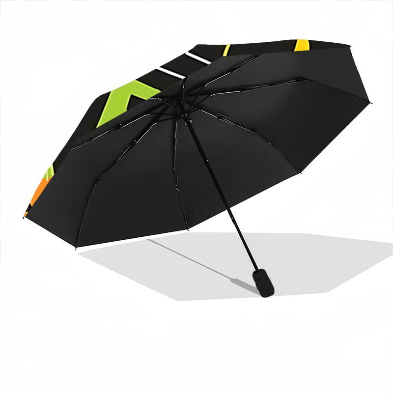 1pc Creative Happy Halloween Durable Cartoon Folding Umbrella, Portable Compact Umbrella for Men and Women A032