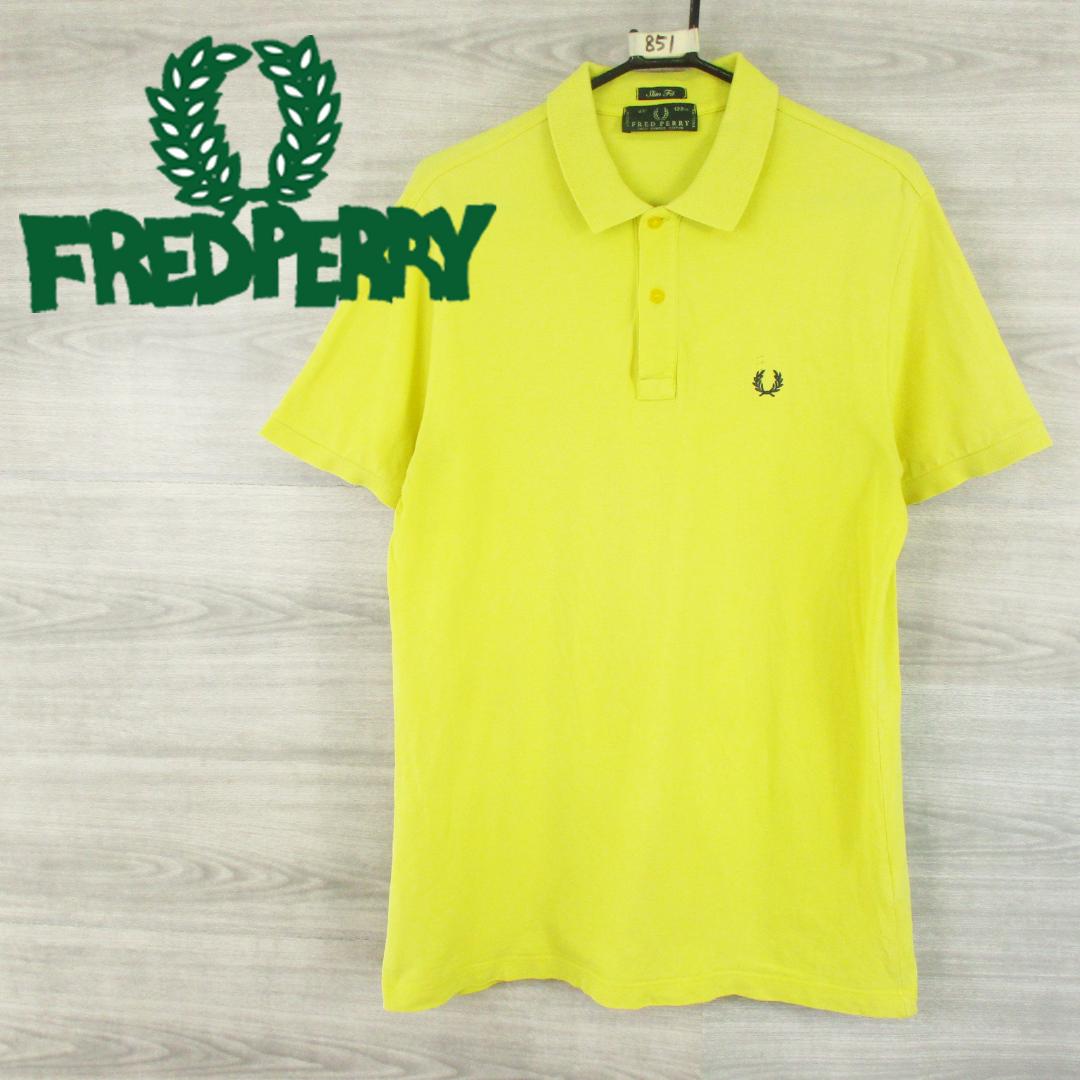 

[USED] Fred Perry Made in Italy Oversized Embroidered Logo Polo Shirt M0851s