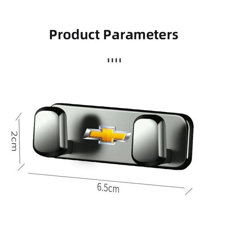 Metal Alloy Car Hook Styling Hooks Storage Accessories For Chevrolet Corvette Montana TrailBlazer Silverado Traverse Camaro Bolt
