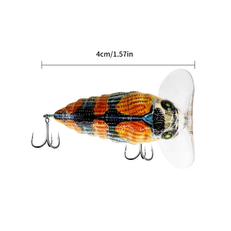 1.5Inch Fishing Lures Fishing Hard Baits Topwater Lures Trout Bass Fishing Lures