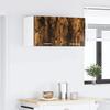 Hanging Cabinet Smoked Oak 80 X 31 X 40 Cm Particleboard