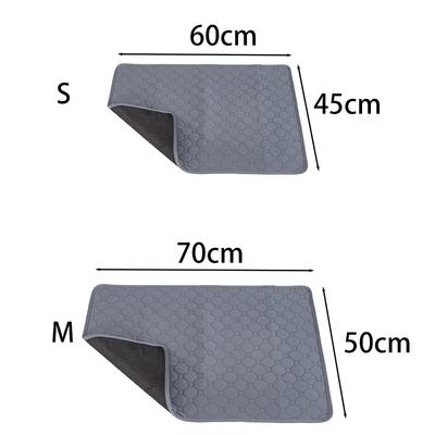 Dog Urine Pads Washable Reusable Waterproof Anti Slip Absorbent Puppy Training Pet Bed Mat Car Seat Cover Eco Friendly Dog Bed