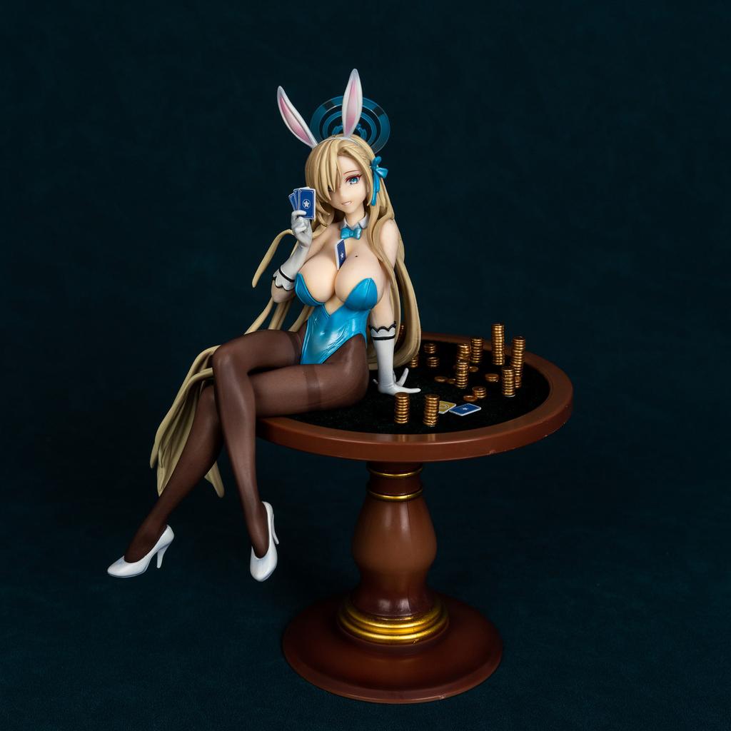 New Blue Archive Figure Ichinose Asuna Anime Bunny Girl Pvc Action Figure Toy Game Statue Adult Collectible Model Doll