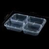 Ronghe Disposable 4-Compartment PP Lunch Boxes