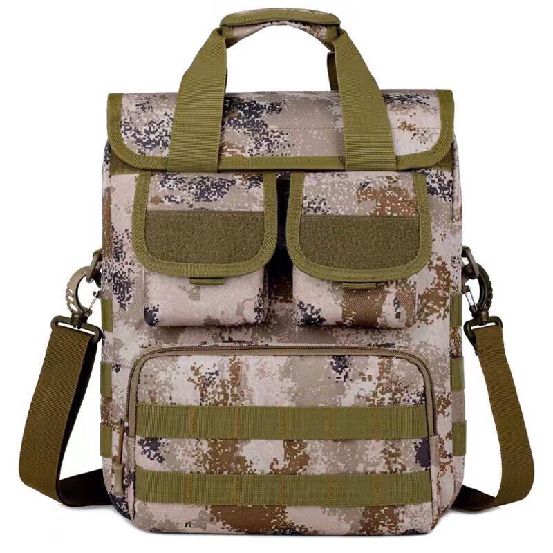 Camouflage Command Briefcase with Laptop Compartment 30x38x12 cm
