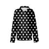 Women's Shirt Blouse Print Button Long Sleeve Casual Basic Shirt Collar Regular Top