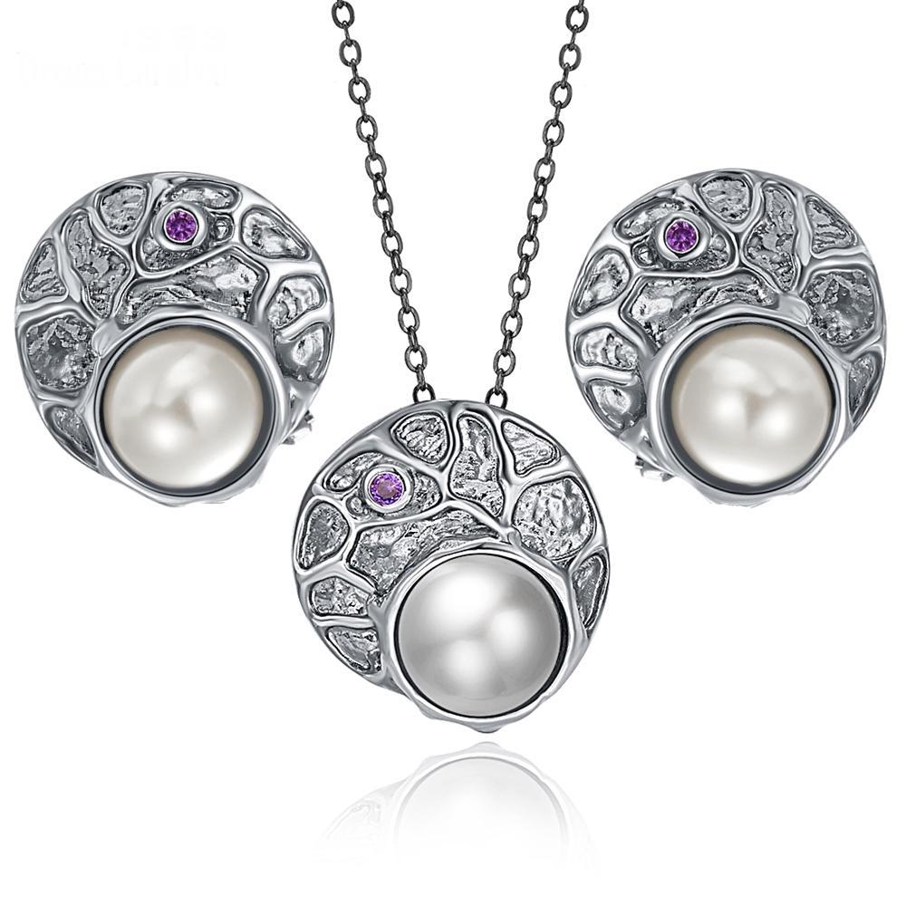 

Комплект ожерелья с серьгами-гвоздиками YLKBTY для женщин