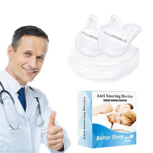 Dance Deer Tongue Mouthpiece for Snoring Prevention, Improves Sleep Quality, Reduces Noise, Prevents Mouth Breathing, Tongue Fit, Snoring Relief, Snor