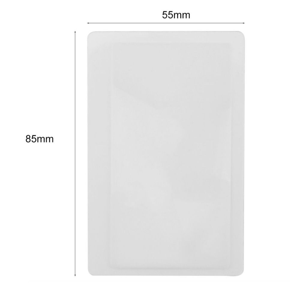 For Reading Newspaper Book Made Of Plastics Magnifiers Fresnel Lens Magnifying Glass Loupe