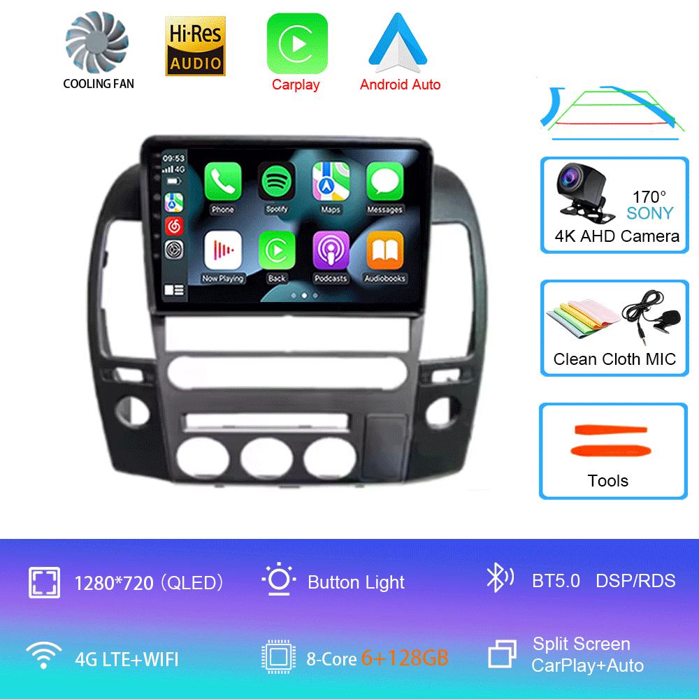 Android 14 for Nissan Pathfinder 2004 2005 2006 -2014 GPS Navigation Car Video Multimedia Player Head Unit Host No 2din DVD