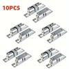 10Pcs Zinc Alloy Door Bead Locks Furniture Door Ball Latch Heavy-Duty Adjustable Positioning Buckles Spring Ball Catch Latches