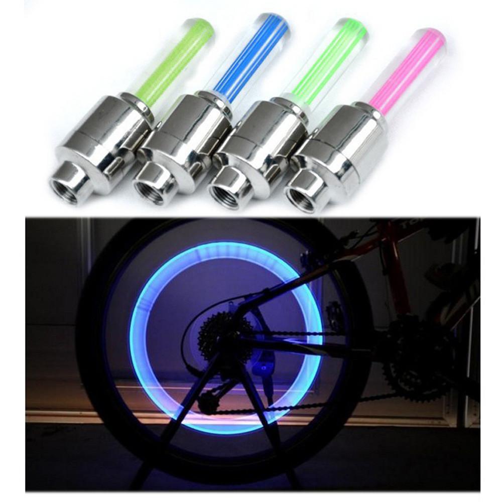 2PCS Bike Car Wheel Tyre - LED Light Lamp Accessories