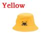 Unisex Embroidered Cute Dog Foldable Bucket Hat Beach Sun Hat Street Headwear Outdoor Cap Men and Woman Hat
