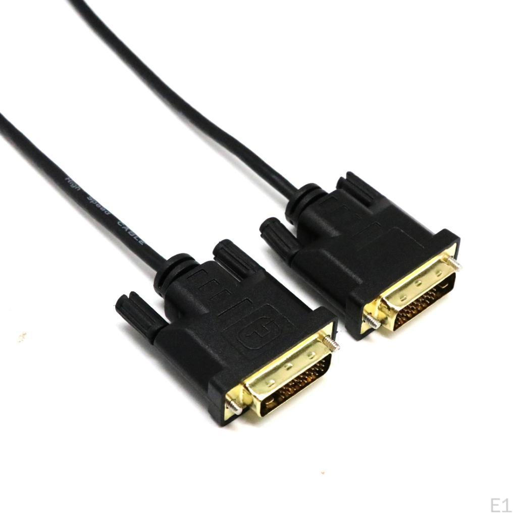 DVI-D Male To Digital Video with Ferrite Core Support 2048 X 1536 for Gaming, DVD, Laptop, and