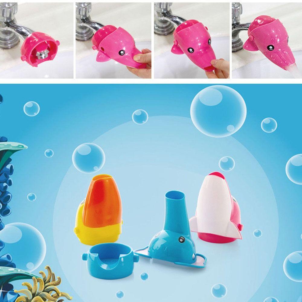 Soft Children's Hand Washing Extende Removable Faucet Accessories Cartoon Faucet Extender