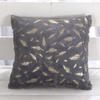 Hot Stamping Plush Leaf Series Pillow Pillow Case Pillow Bed Bedside Pillow