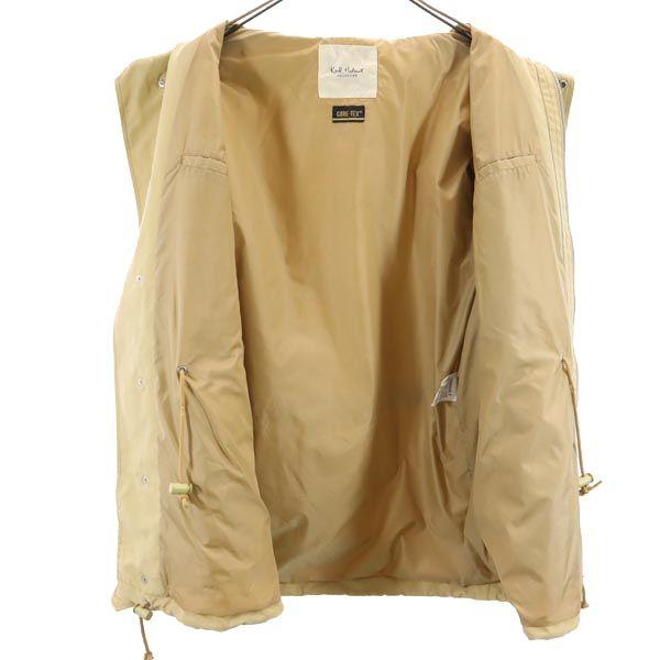 Karl Helmut Gore-Tex Long Sleeve Nylon Jacket Khaki Logo Men's Used